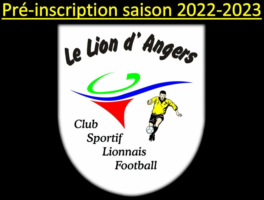 Pré-inscription saison 2022-2023