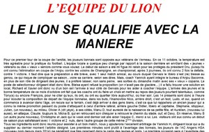 L'équipe du Lion