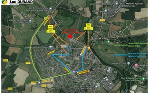 Info municipale - déviation Rond Point Revion