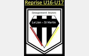 Planning reprise U16-U17