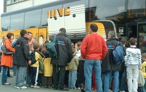 Angers / Bastia - au départ du Lion