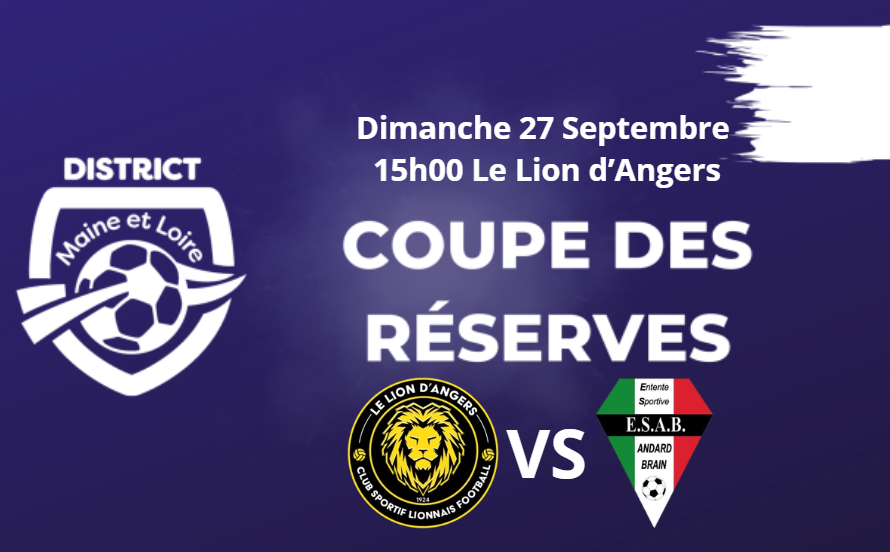 Coupe des reserves Seniors B