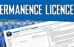 Permanences licences