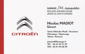 Garage  Citroën - JM Automobiles - N Madiot