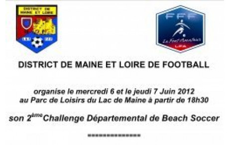 Beach Soccer - les 6 et 7 juin 2012