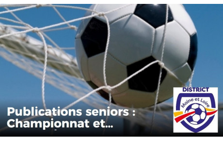 Calendriers D2, D4 et Vétérans