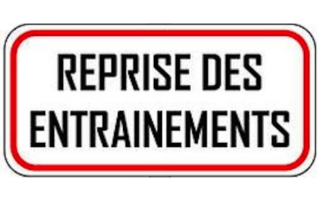 Entraînements saison 2021-2022