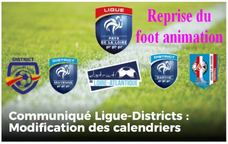 Reprise du foot animation
