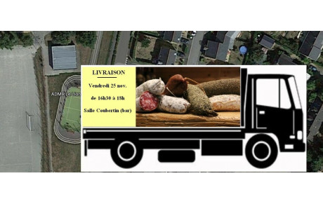 Livraison des saucissons